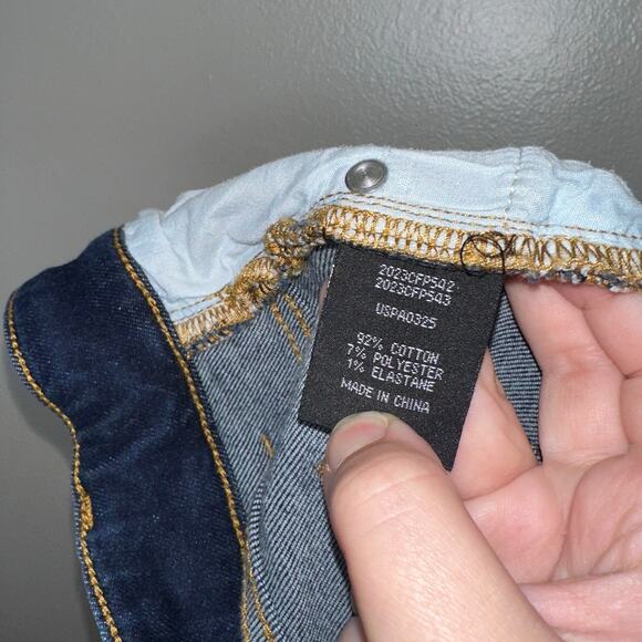 Universal Standard Size 14 Straight Leg Crop Jeans Dark Wash Denim Women’s Blue - Picture 6 of 7